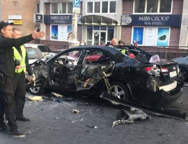 Ουκρανία: Όχημα στο Κίεβο εξερράγη - Ένας νεκρός και τραυματίες (φωτό, βίντεο)